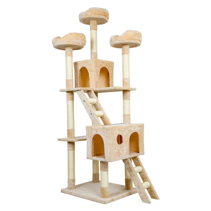 Cat Scratching Tree, Large Size, with Ladders and Looking Platforms