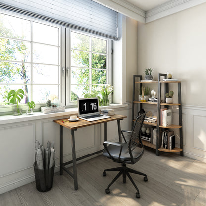 Retro Industrial Computer Table for Home Office, Basic Type