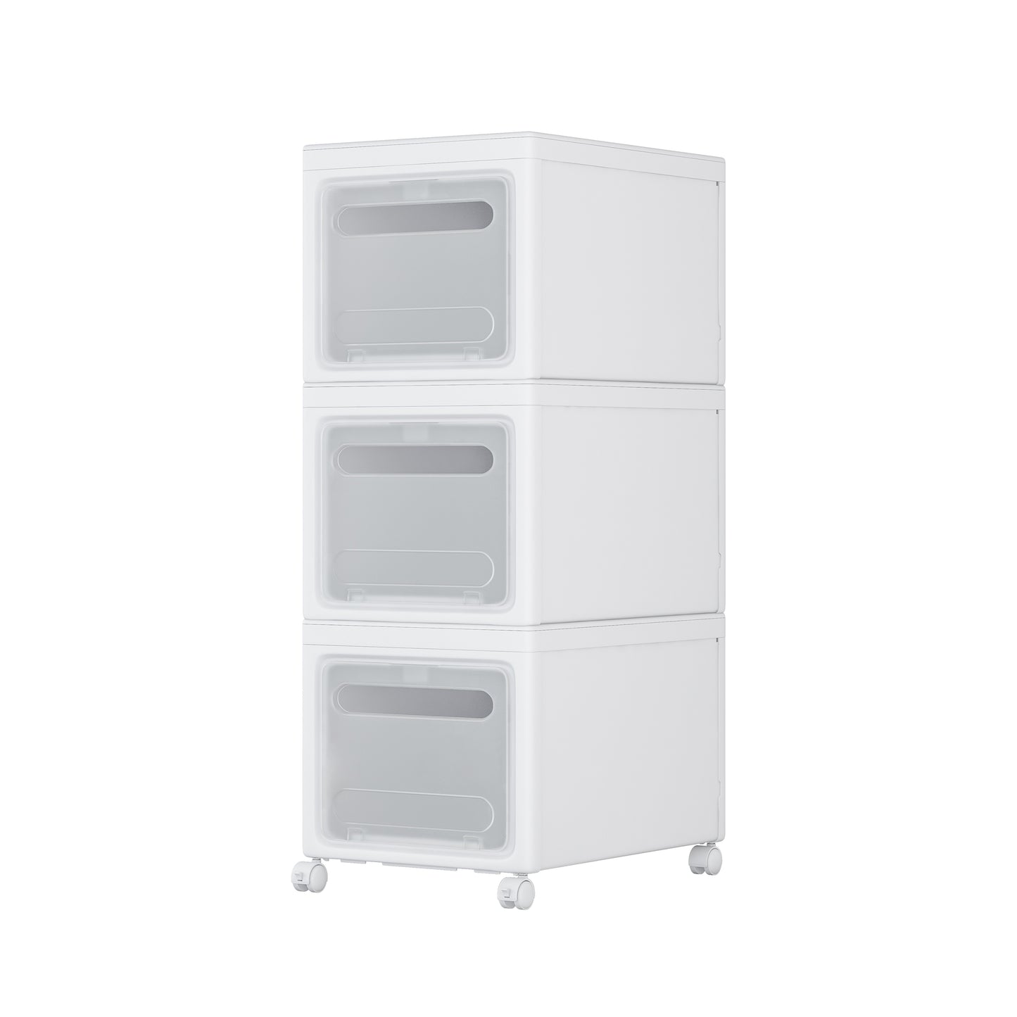 Storage Box, Removable Cabinet, White