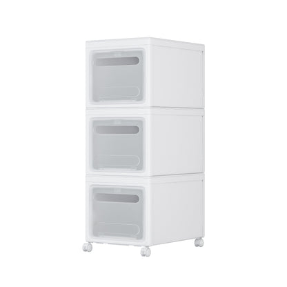 Storage Box, Removable Cabinet, White
