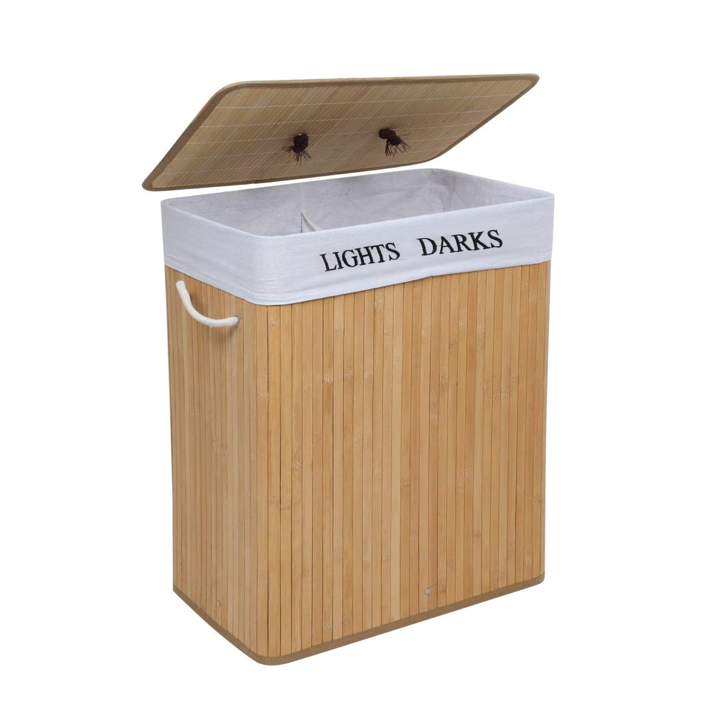 Laundry Basket, Bamboo Material