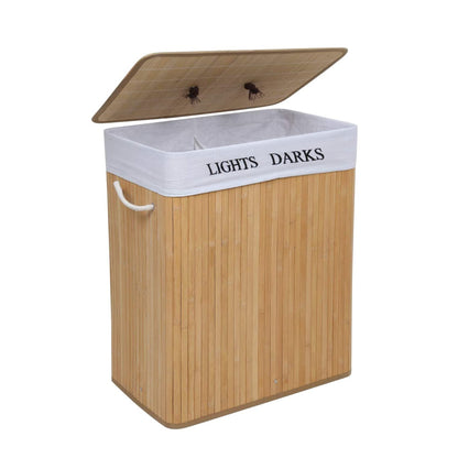 Laundry Basket, Bamboo Material