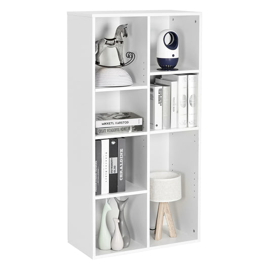 Modern Bookcase,8 Opening Storage Cubes