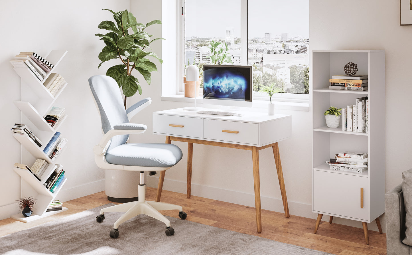 Modern Bookcase, Tree-shape Design, 9 Tier Tree